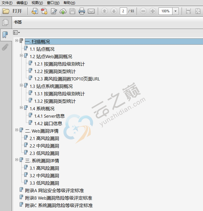 网站安全评估服务报告3